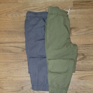 Carter's Green and Gray Joggers for Kids